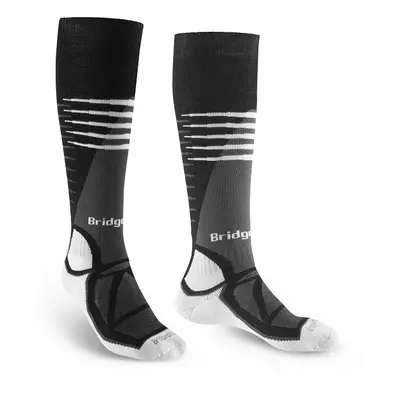 bridgedale Ski Midweight::::black/white/010::XL::ponožky Barva: black/white/010