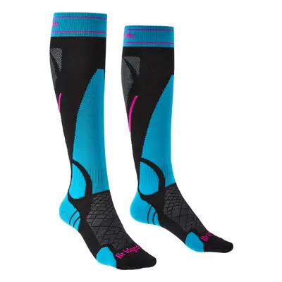 bridgedale Ski Lightweight Womens::::black/blue/007::L::ponožky Barva: black/blue/007