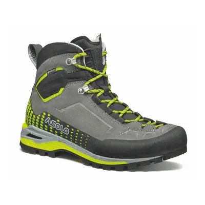 ASOLO Freney EVO Mid Lth GV::MM::graphite/green lime/A627::10,5::obuv Barva: graphite/green lime