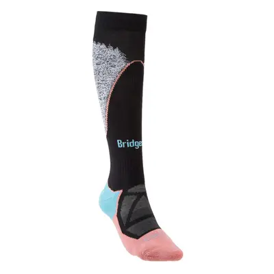 bridgedale Ski Midweight Womens::::black/coral/227::M::ponožky Barva: black/coral/227