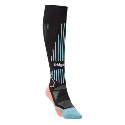 bridgedale Ski Lightweight Womens::::black/coral/227::S::ponožky Barva: black/coral/227