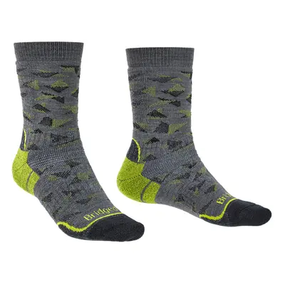 bridgedale Hike MW MP Boot::::grey/lime/118::S::ponožky Barva: grey/lime/118