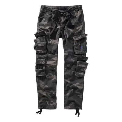 BRANDIT kalhoty Pure Slim Fit Trousers Darkcamo