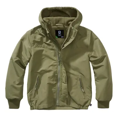 BRANDIT Dětská bunda Windbreaker Frontzip Olivová