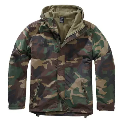 BRANDIT větrovka Windbreaker Frontzip Woodland