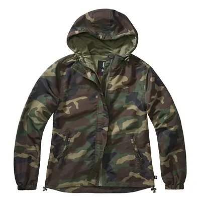 BRANDIT Dámská větrovka Summer Windbreaker frontzip Woodland