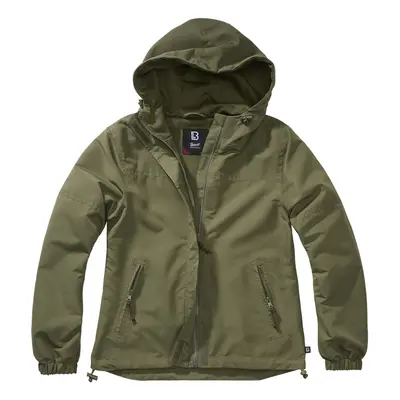 BRANDIT Dámská větrovka Summer Windbreaker frontzip Olivová