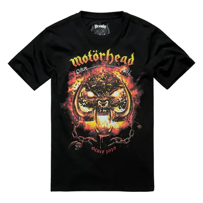 BRANDIT tričko Motörhead T-Shirt Overkill černá