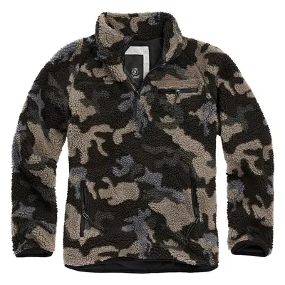 BRANDIT bunda Teddyfleece Troyer Darkcamo