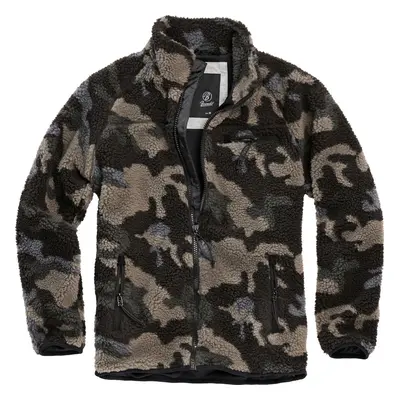 BRANDIT bunda Teddyfleece Jacket Darkcamo