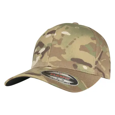 BRANDIT kšiltovka Flexfit Cap Multicamo