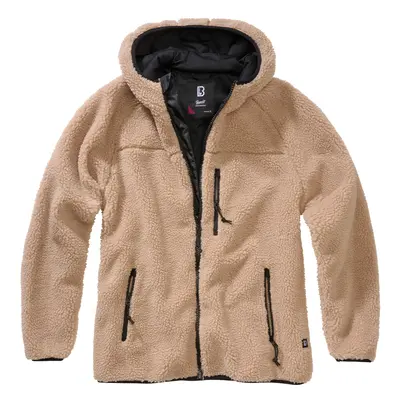 BRANDIT Dámská bunda Teddyfleecejacket hood Camel