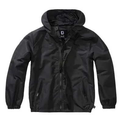 BRANDIT Dětská bunda Summerwindbreaker Frontzip Černá