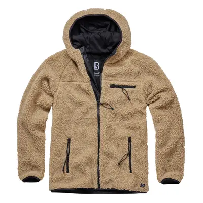 BRANDIT bunda Teddyfleece Worker Jacket Camel