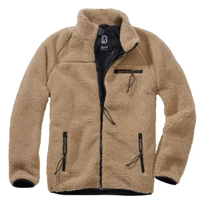 BRANDIT bunda Teddyfleece Jacket Camel