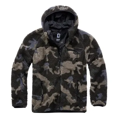 BRANDIT bunda Teddyfleece Worker Jacket Darkcamo