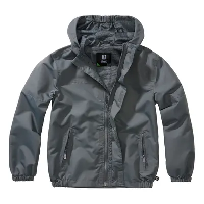 BRANDIT Dětská bunda Summerwindbreaker Frontzip Antracit