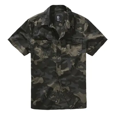 BRANDIT košile Roadstar Shirt 1/2 sleeve Darkcamo