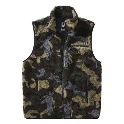 BRANDIT vesta Teddyfleece Vest Men Darkcamo