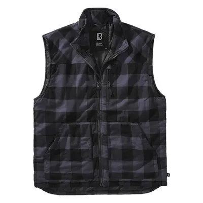 BRANDIT vesta Lumber Vest Černo-šedá