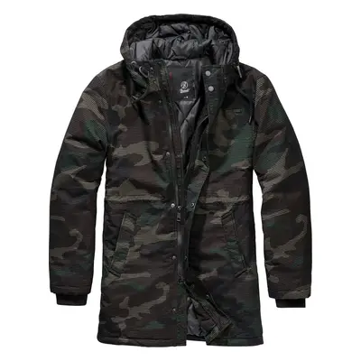 BRANDIT parka Grid-Camo Woodland