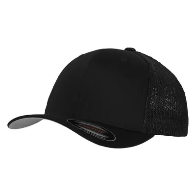 BRANDIT kšiltovka Flexfit Mesh Trucker Cap Černá