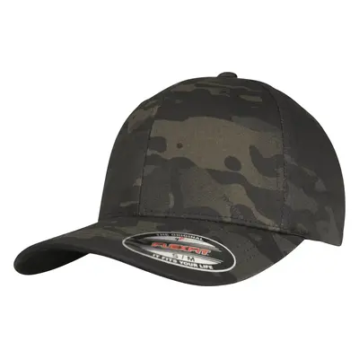 YUPOONG Inc. BRANDIT kšiltovka Flexfit Wooly Combed Cap Multicam