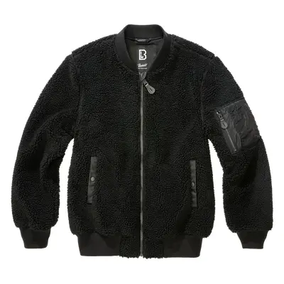 BRANDIT bunda MA1 Sherpa Jacket Černá