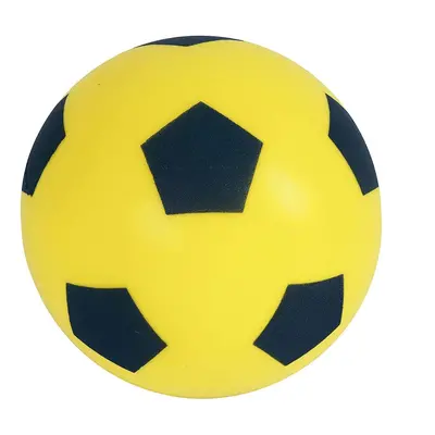 Míč MASTER Soft fotbal - 21 cm - žlutý