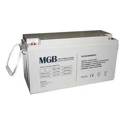 Trakční akumulátor MGB VRLA AGM 12V-150Ah