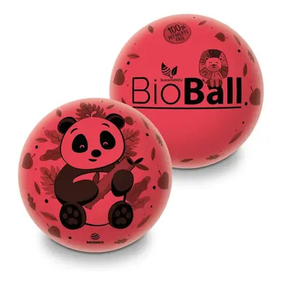 Míč dětský MONDO - Bioball Panda 23 cm - červený