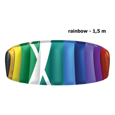 Kite komorový CROSS Air rainbow - vel. 1,5 m