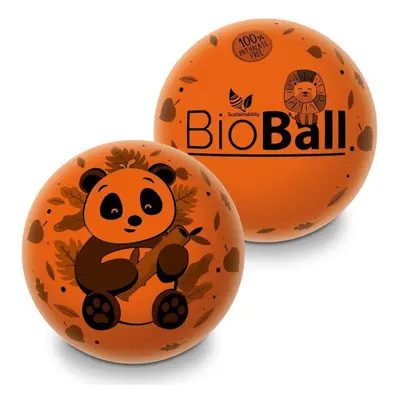 Míč dětský MONDO - Bioball Panda 23 cm - oranžový