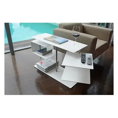 Radius design cologne Stolek RADIUS DESIGN (X-CENTRIC TABLE 2 white 570C) bílý