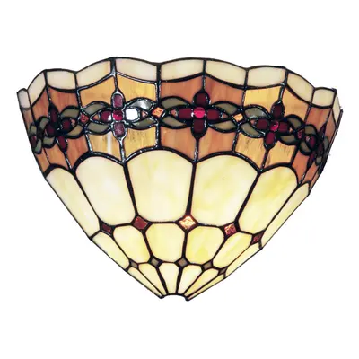 Dekorativní lampa Tiffany kočky - 36*28 cm 1x E14 / max 40w Clayre & Eef