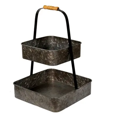 Granitový antik keramický dekorační džbán Granit M - 20*13*25cm Clayre & Eef