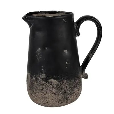 Béžová latté keramická dekorace dýně Rennes - Ø 12*14 cm Chic Antique