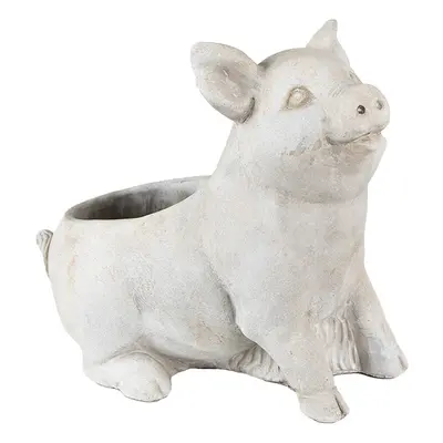 Černé příruční zrcátko do kabelky kočička Cat - 6*8 cm Clayre & Eef