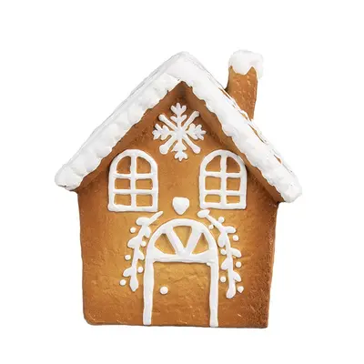 Keramická perníková chaloupka Gingerbread House - 14*12*15 cm Clayre & Eef