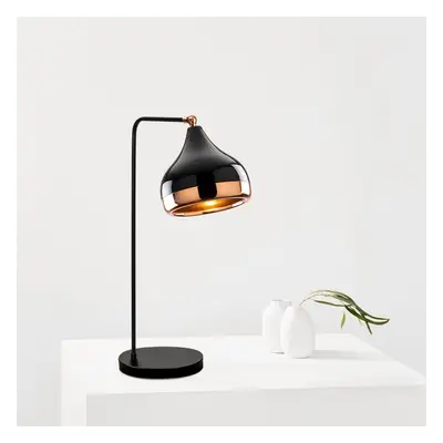 ASIR Stolní lampa YILDO - 6896 černá měď