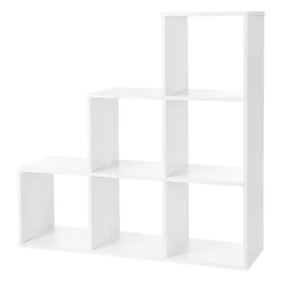 SONGMICS Regál bílý 6 kostek 98x98 cm