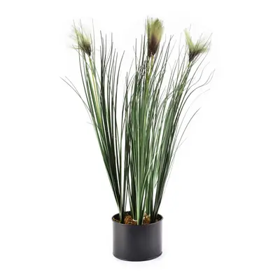 Mondex Umělá květina GRASS 64 cm zelená/hnědá