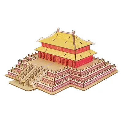 Woodcraft construction kit Dřevěné 3D puzzle The Hall of Supreme Harmony