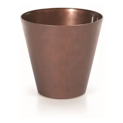 Prosperplast Květináč Tubus Bronze-patinující ocel, varianta 25 cm