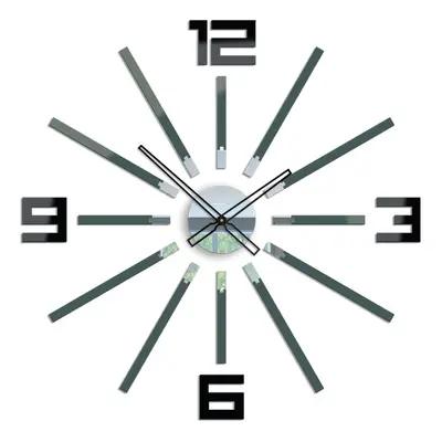 ModernClock 3D nalepovací hodiny Briliant šedé