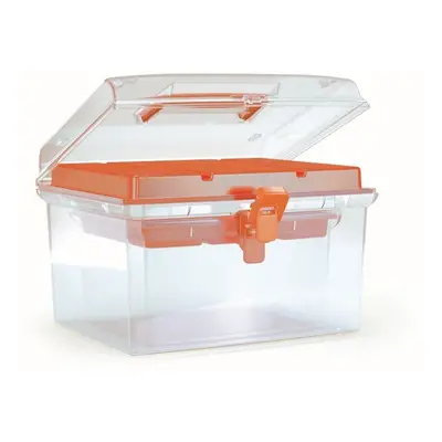 Prosperplast Sada organizérů 2v1 GEORG 24,5 x 21,4 x 15,8 cm oranžová