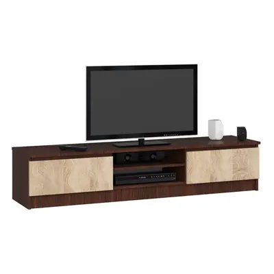 Ak furniture TV stolek Ronon 160 cm venge/sonoma