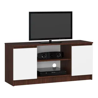 Ak furniture TV stolek Tonon 120 cm venge/bílý