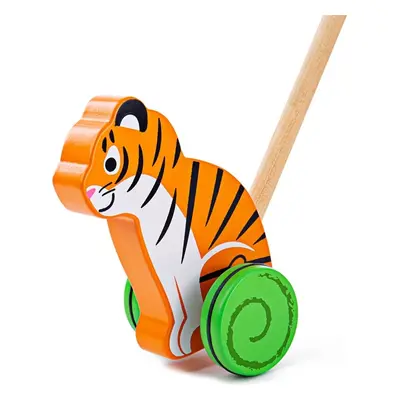 Bigjigs Toys Dřevěný jezdící tygr TIGER