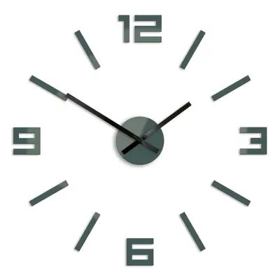 ModernClock 3D nalepovací hodiny Reden šedé